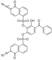 CAS#: 32060-64-3, 5-[3-(Benzoyl)-6-(6-Diazonio-5-Oxidonaphthalen-1-Yl)Sulfonyloxy-2-Hydroxyphenoxy]Sulfonyl-2-Diazonionaphthalen-1-Olate