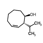 CAS#: 320743-11-1, (1R,2R,3Z)-2-Isopropyl-3-Cycloocten-1-Ol