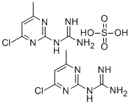 CAS#: 32090-63-4, (4-Chloro-6-methyl-2-pyrimidinyl)guanidine sulfate