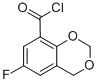 CAS#: 321309-29-9, 6-Fluoro-1,3-Benzodioxene-8-Carbonyl Chloride