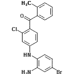 CAS#: 321351-00-2, {4-[(2-Amino-4-Bromophenyl)Amino]-2-Chlorophenyl}(2-Methylphenyl)Methanone