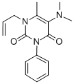 CAS#: 32150-76-8, 5-Dimethylamino-6-Methyl-3-Phenyl-1-Prop-2-Enylpyrimidine-2,4-Dione