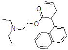 CAS#: 3216-54-4, 2-Diethylaminoethyl 2-Naphthalen-1-Ylpent-4-Enoate