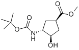 CAS#: 321744-18-7, (1R,2R,4R)-N-Boc-1-Amino-2-Hydroxycyclopentane-4-Carboxylic Acid Methyl Ester