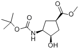 CAS#: 321744-23-4, (1S,2R,4R)-N-Boc-1-Amino-2-Hydroxycyclopentane-4-Carboxylic Acid Methyl Ester
