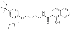 CAS#: 32180-75-9, 1-Hydroxy-N-[4-(2,4-Di-Tert-Pentylphenoxy)Butyl]-2-Naphthamide