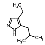 CAS#: 321864-90-8, 4-Ethyl-5-Isobutyl-1H-Pyrazole