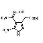 CAS#: 321905-55-9, 5-Amino-3-(Cyanomethyl)-N-Hydroxy-1H-Pyrazole-4-Carboximidamide
