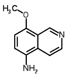 CAS#: 321921-99-7, 8-Methoxy-5-Isoquinolinamine