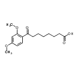 CAS#: 32246-84-7, 8-(2,4-Dimethoxyphenyl)-8-Oxooctanoic Acid