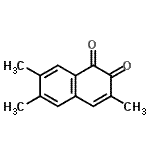 CAS#: 32249-79-9, 3,6,7-Trimethyl-1,2-Naphthalenedione