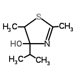CAS#: 32272-46-1, 4-Isopropyl-2,5-Dimethyl-4,5-Dihydro-1,3-Thiazol-4-Ol