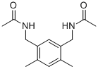 CAS 登录号：32280-53-8， 2,4-二(乙酰基氨基甲基)-1,5-二甲基苯