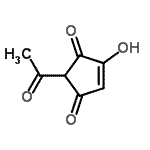 CAS#: 323187-85-5, 2-Acetyl-4-Hydroxy-4-Cyclopentene-1,3-Dione