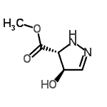 CAS#: 323196-50-5, Methyl (4S,5R)-4-Hydroxy-4,5-Dihydro-1H-Pyrazole-5-Carboxylate