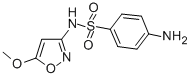 CAS 登录号：32326-14-0， 4-氨基-N-(5-甲氧基-3-异恶唑基)-苯磺酰胺