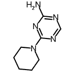 CAS 登录号：32330-92-0， 4-(1-哌啶基)-1,3,5-三嗪-2-胺