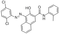 CAS#: 32332-65-3, (4Z)-4-[(2,5-Dichlorophenyl)Hydrazinylidene]-N-(2-Methylphenyl)-3-Oxonaphthalene-2-Carboxamide