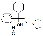 CAS 登录号：32381-60-5， (1R)-1-环己基-3-(1-甲基吡咯烷-1-鎓-1-基)-1-苯基丙烷-1-醇碘化物