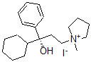 CAS#: 32381-62-7, (1S)-1-Cyclohexyl-3-(1-Methylpyrrolidin-1-Ium-1-Yl)-1-Phenylpropan-1-Ol Iodide