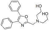 CAS 登录号：32391-55-2， 2-[[4,5-二(苯基)-1,3-恶唑-2-基]甲基-(2-羟基乙基)氨基]乙醇