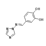 CAS#: 324033-15-0, 4-[(E)-(1H-1,2,4-Triazol-1-Ylimino)Methyl]-1,2-Benzenediol