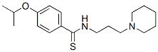 CAS#: 32412-14-9, N-(3-Piperidin-1-Ylpropyl)-4-Propan-2-Yloxybenzenecarbothioamide
