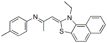 CAS#: 32449-36-8, (1E)-1-(1-Ethylbenzo[e][1,3]Benzothiazol-2-Ylidene)-N-(4-Methylphenyl)Propan-2-Imine