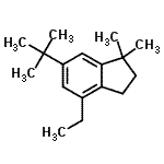 CAS 登录号：3247-65-2， 4-乙基-1,1-二甲基-6-(2-甲基-2-丙基)茚满