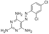 CAS#: 32524-37-1, 5-(2,4-Dichlorophenyl)Diazenylpyrimidine-2,4,6-Triamine