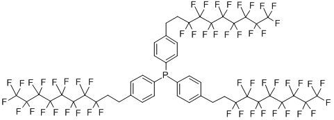 CAS#: 325459-92-5, Tris[4-(1H,1H,2H,2H-perfluorodecyl)phenyl]phosphine