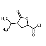 CAS#: 325740-56-5, 4-Isopropyl-5-Oxotetrahydro-2-Furancarbonyl Chloride