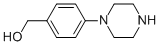 CAS 登录号：325796-35-8， 4-(1-哌嗪基)苄醇