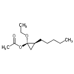 CAS#: 325961-75-9, (1R,2S)-1-Ethoxy-2-Pentylcyclopropyl Acetate