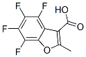 CAS#: 3265-72-3, 4,5,6,7-Tetrafluoro-2-Methyl-3-Benzofurancarboxylicacid