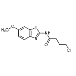 CAS#: 326872-93-9, 4-Chloro-N-(6-Methoxy-1,3-Benzothiazol-2-Yl)Butanamide