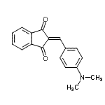 CAS#: 32755-45-6, 2-[4-(Dimethylamino)Benzylidene]-1H-Indene-1,3(2H)-Dione