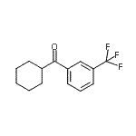 CAS 登录号：3277-77-8， 环己基[3-(三氟甲基)苯基]甲酮