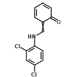 CAS 登录号：32835-40-8， 6-{[(2,4-二氯苯基)氨基]亚甲基}-2,4-环己二烯-1-酮