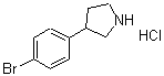 CAS#: 328546-98-1, 3-(4-Bromophenyl)Pyrrolidine Hydrochloride (1:1)