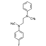 CAS#: 32857-41-3, N-(4-Fluorophenyl)-N,N'-Dimethyl-N'-Phenyl-1,2-Ethanediamine