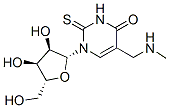 CAS#: 32860-54-1, 1-[(2R,3R,4S,5R)-3,4-Dihydroxy-5-(Hydroxymethyl)Oxolan-2-Yl]-5-(Methylaminomethyl)-2-Sulfanylidenepyrimidin-4-One