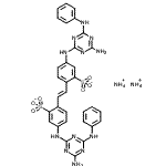 CAS#: 32866-17-4, Diammonium 2,2'-[(E)-1,2-Ethenediyl]Bis{5-[(4-Amino-6-Anilino-1,3,5-Triazin-2-Yl)Amino]Benzenesulfonate}