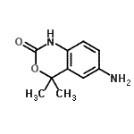 CAS#: 328955-86-8, 6-Amino-4,4-Dimethyl-1,4-Dihydro-2H-3,1-Benzoxazin-2-One