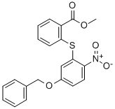 CAS#: 329217-03-0, 4-Benzyloxy-2-(2Carbomethoxy)Thiophenylnitrobenzene