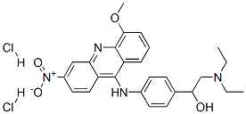 CAS#: 32951-87-4, 2-Diethylamino-1-[4-[(5-Methoxy-3-Nitroacridin-9-Yl)Amino]Phenyl]Ethanol Dihydrochloride