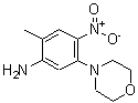 CAS 登录号：329694-36-2， 2-甲基-5-(4-吗啉基)-4-硝基苯胺