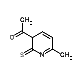 CAS#: 329709-95-7, 1-(6-Methyl-2-Thioxo-2,3-Dihydro-3-Pyridinyl)Ethanone