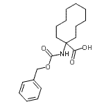 CAS#: 329790-79-6, 1-{[(Benzyloxy)Carbonyl]Amino}Cyclodecanecarboxylic Acid