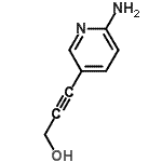 CAS 登录号：329794-06-1， 3-(6-氨基-3-吡啶基)-2-丙炔-1-醇